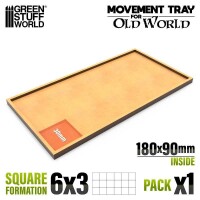 MDF Regimentsbases Old World 180x90mm 6x gallery