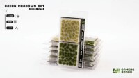 Green Meadow Tufts Set Wild 3