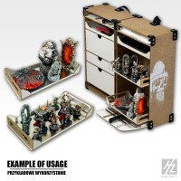 Stahlfolieneinsatz für Tragbare Hobby Station (Steel Tr