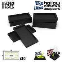 Hollow Bases und Adapter Eckig mit Rand  gallery