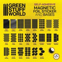 Magnetbases Eckig 30x60mm 27x selbstklebend 3