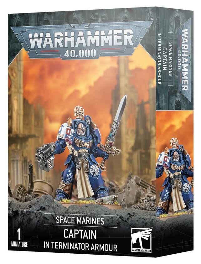 Games Workshop Warhammer 40K Space Marines: Captain In Terminatorrüstung - Bild 3