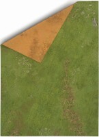 Gamemat Double Sided Highlands in War and Sands of Time 6x4 