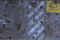 Gamemat Double Sided Cyberpunk and Mars 6x4 2