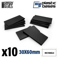 Plastik Bases Rechteckig 30x60mm (10) gallery