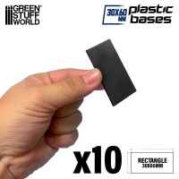 Plastik Bases Rechteckig 30x60mm (10) 3
