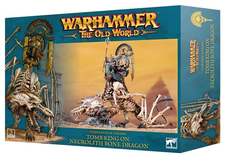 Tomb Kings of Khemri Tomb King on Necrolith Bone Dragon