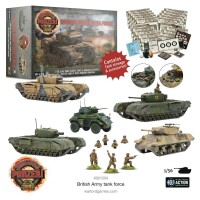 Achtung Panzer! British tank force 28mm