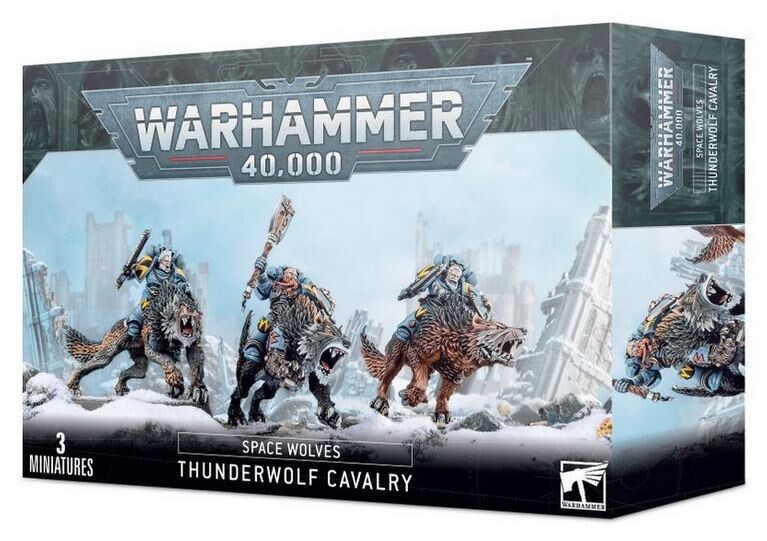 Space Wolves Thunderwolf Cavalry