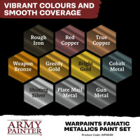Warpaints Fanatic Metallics Paint Set 3