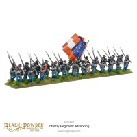 Black Powder American Civil War Infantry Regiment Advancing 