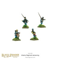 Black Powder American Civil War Infantry Regiment Advancing 