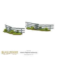 Black Powder American Civil War Infantry Regiment Advancing 
