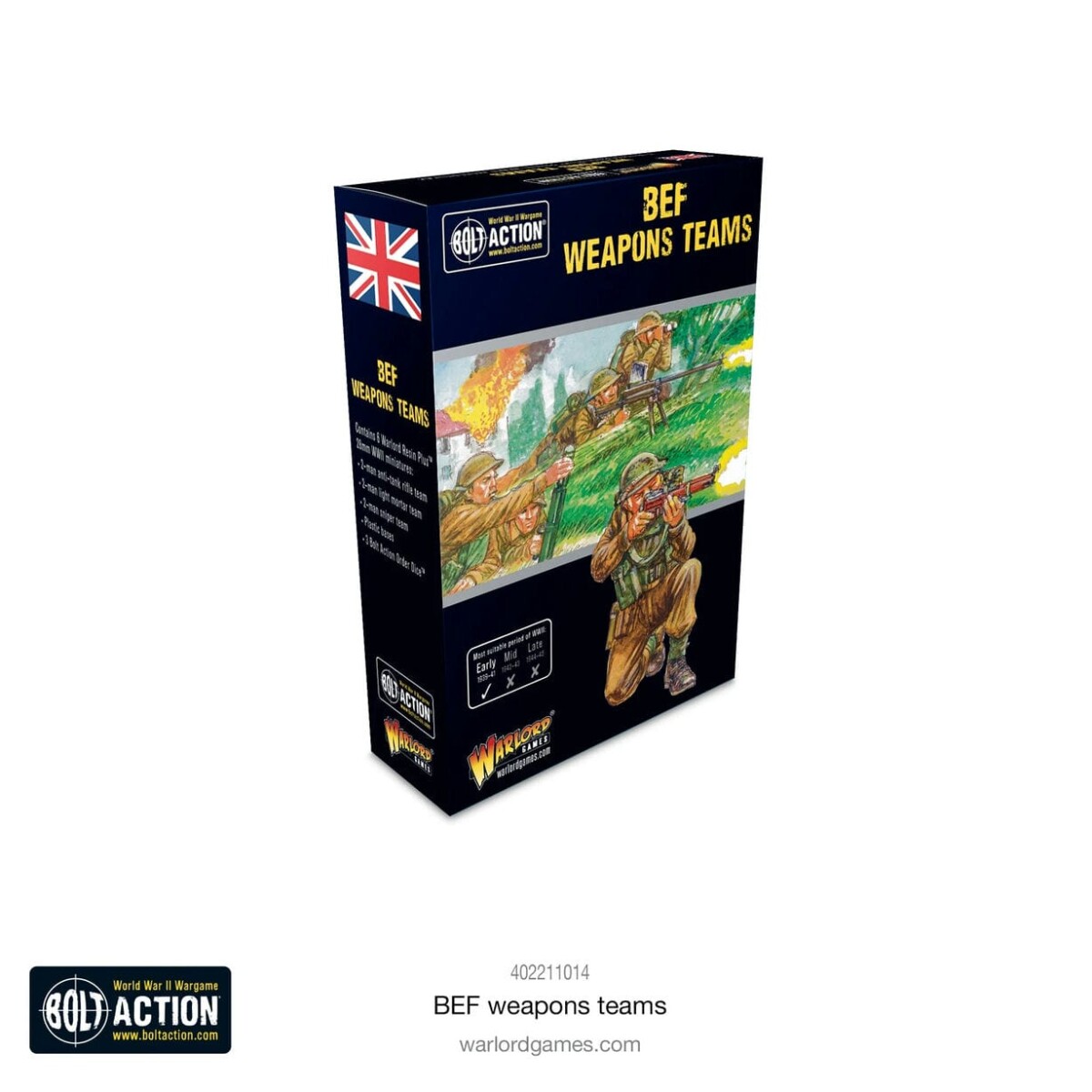 Bolt Action: BEF Weapons Teams - Warlord Games 28mm - Bild 2