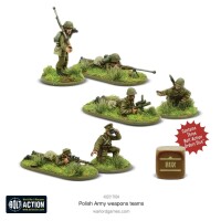 Polish Army Weapons Teams 28mm 2