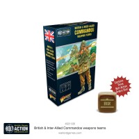 British &amp; Inter-Allied Commandos Weapons Teams 28mm