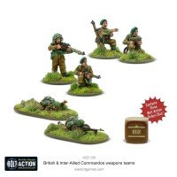 British & Inter-Allied Commandos Weapons Teams 28mm 2