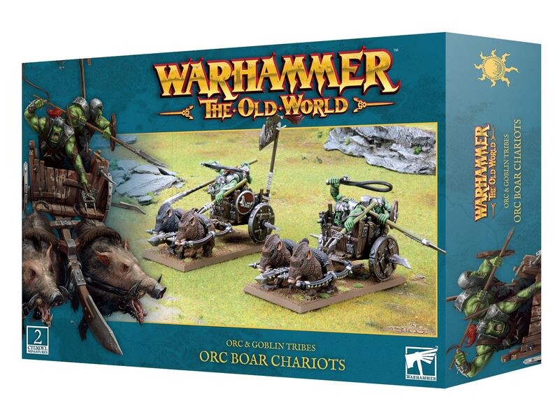 Orc & Goblin Tribes Orc Boar Chariots