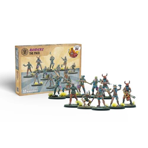Fallout Wasteland Warefare Raiders - The Pack - 10 Miniatures - Bild 7