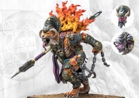 Conquest Sorcerer Kings Rakshasa Ravanar with Hindu Fork...