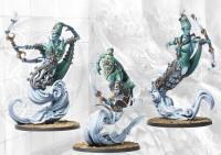 Conquest Sorcerer Kings Windborn Djinn with Bows Dual Kit 2