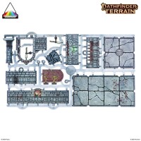 Dungeons & Lasers Pathfinder Terrain Abomination Vaults 