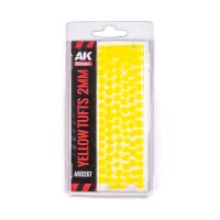 AK Interactive Yellow Fantasy Tufts 2mm