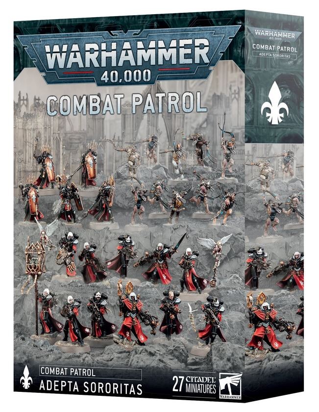 Games Workshop Schwarz Figurine Patrouille Adepta Sororitas (2024) Warhammer 40K - Bild 3