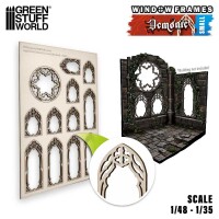 Miniatur Fenster D&auml;monen klein