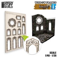 Miniatur Fenster Ritter klein