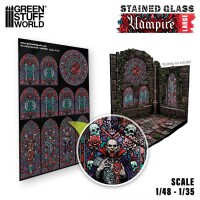 Farbglasfenster Vampire gro&szlig;