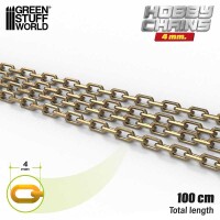 Hobby Kette 4mm x 1m