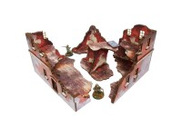 WW2 Normandy Ruined Large House 1 28mm 3