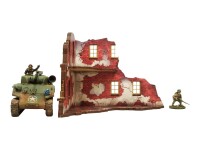 WW2 Normandy Ruined Large House 1 28mm 4
