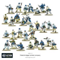 German Fallschirmjäger Winter Infantry 28mm 2