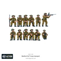 British Bedford QLT Troop Transport 28mm 4