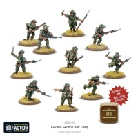 British Gurkha Section Far East 28mm 2