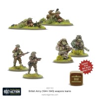 British Army (1944-45) Weapons Teams 28mm 2