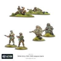 British Army (1944-45) Weapons Teams 28mm 3