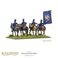 Black Powder American Civil War Union General and Staff Moun