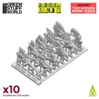 Zweihändige Zwergenäxte Set (10) 4