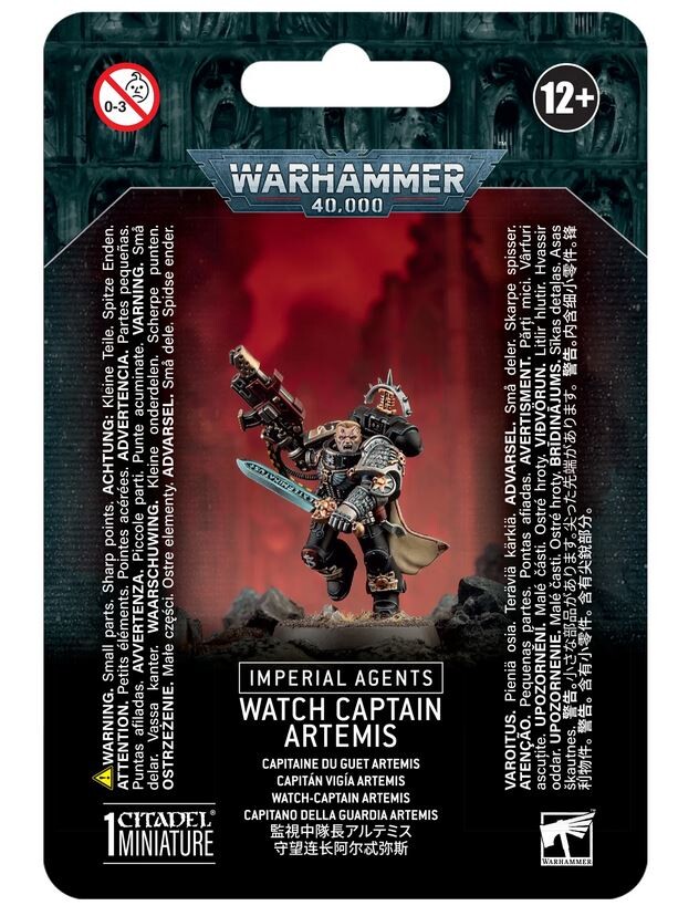 Imperial Agents Deathwatch Watch-Captain Artemis
