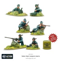 Italian Alpini Weapons Teams 28mm 2
