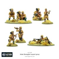 Italian Bersaglieri Support Group 28mm