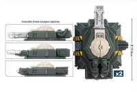 Battlefield in a Box Gothic Sector Legion Defense Turrets (x