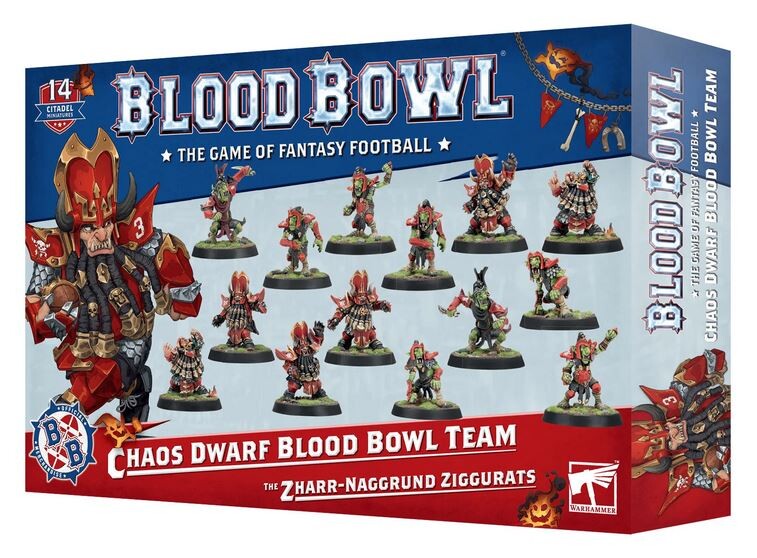 Blood Bowl Chaos Dwarfs Team