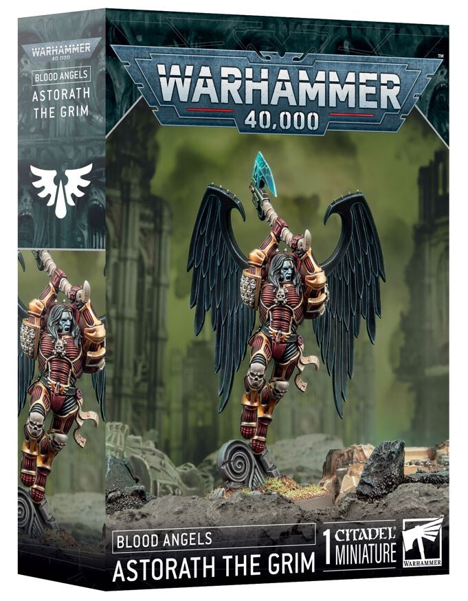 Astorath the Grim Blood Angels Space Marines Warhammer 40K top painted 41-38 - Bild 4