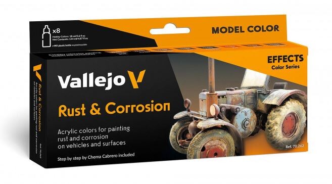 Vallejo Rust & Corrosion Set Effects Color Series (8) - Bild 5