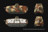 Meng German A7V Tank Krupp 1/35 7