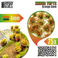 Unkrautbüschel Tufts Orange 6mm 1